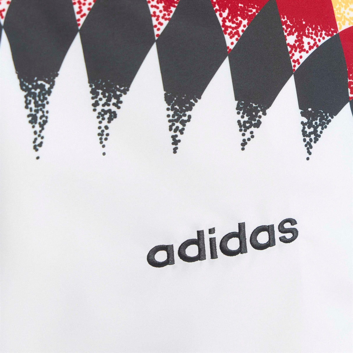Chaqueta de chándal adidas Alemania 1994 de fútbol para hombre - Blanco/Negro/Rojo