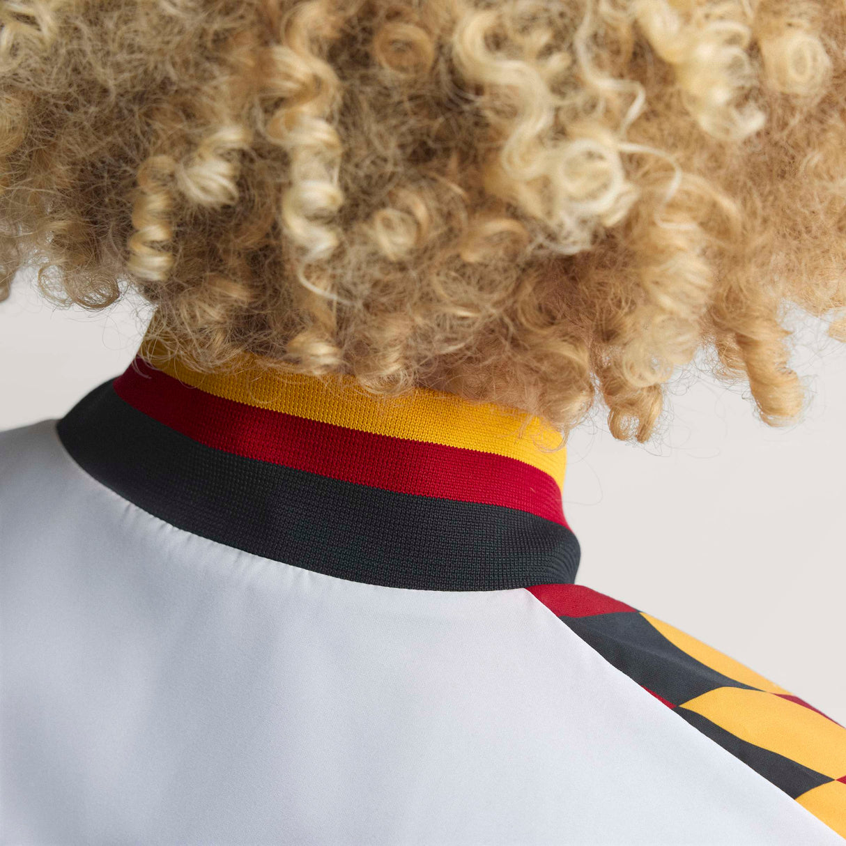 Chaqueta de chándal adidas Alemania 1994 de fútbol para hombre - Blanco/Negro/Rojo