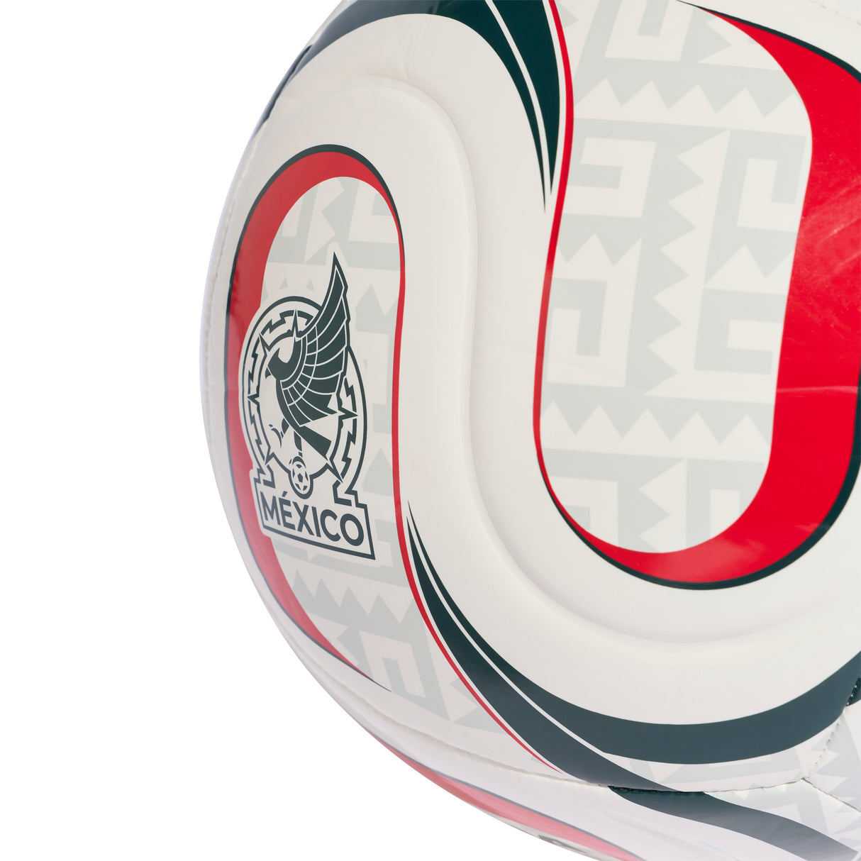 adidas Trionda Mexico Club Away Soccer Ball - White/Scarlet