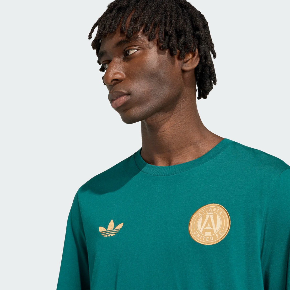 adidas Atlanta United FC Originals Crew Neck Men's Soccer T-Shirt - Green