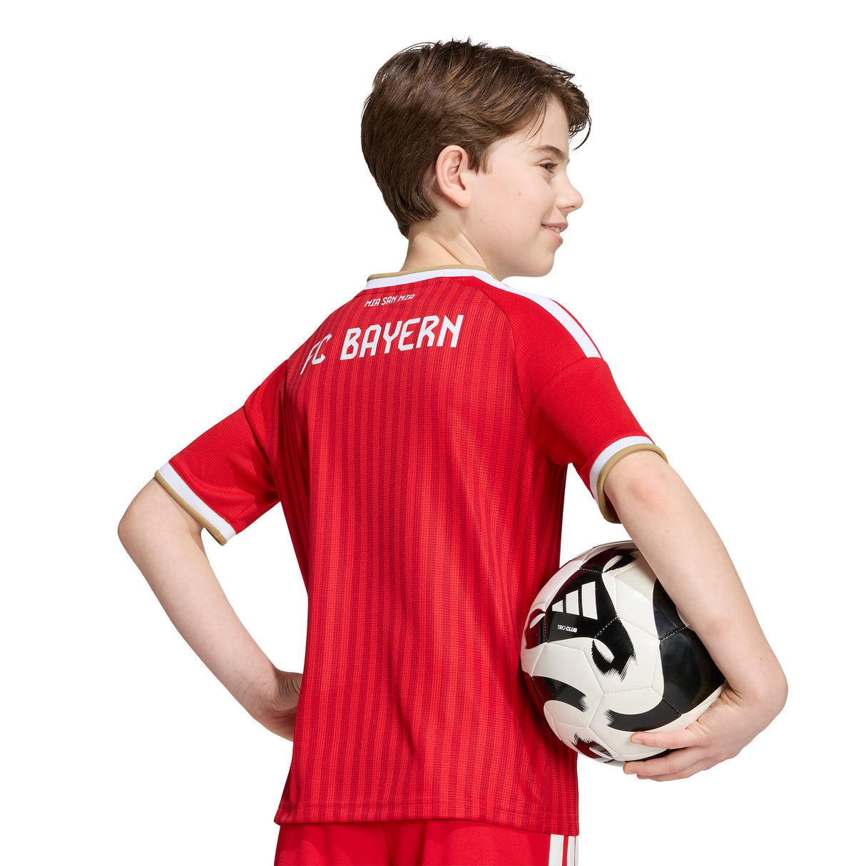Camiseta de fútbol de local adidas FC Bayern Munich juvenil 26/27 - Roja