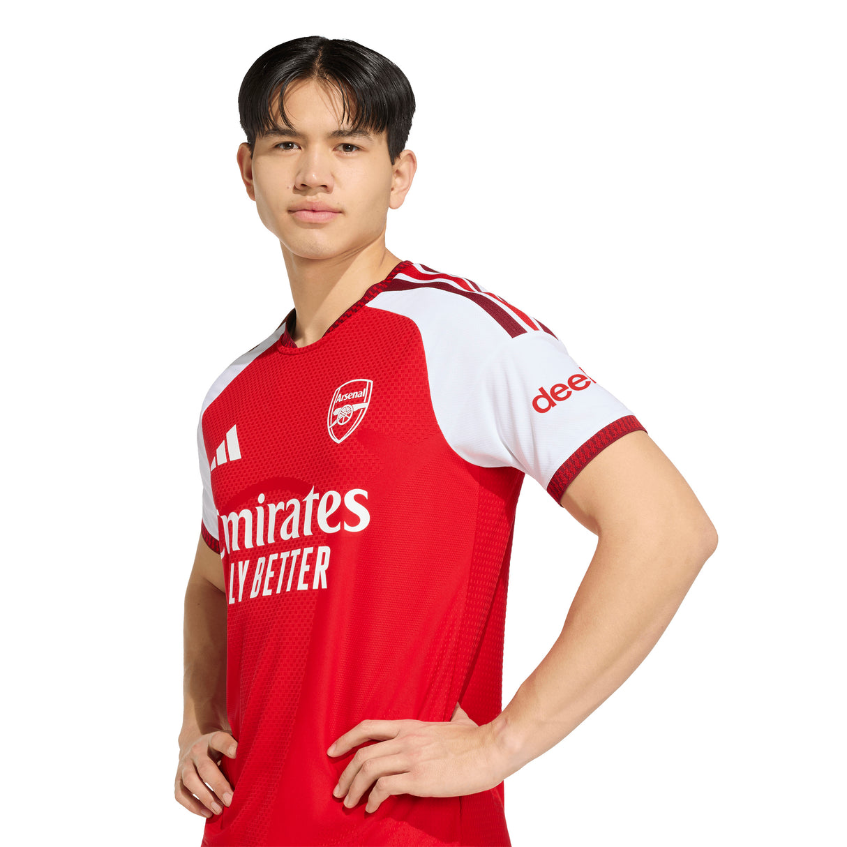 adidas Arsenal FC Home Authentic Men's Soccer Jersey 26/27 - Red
