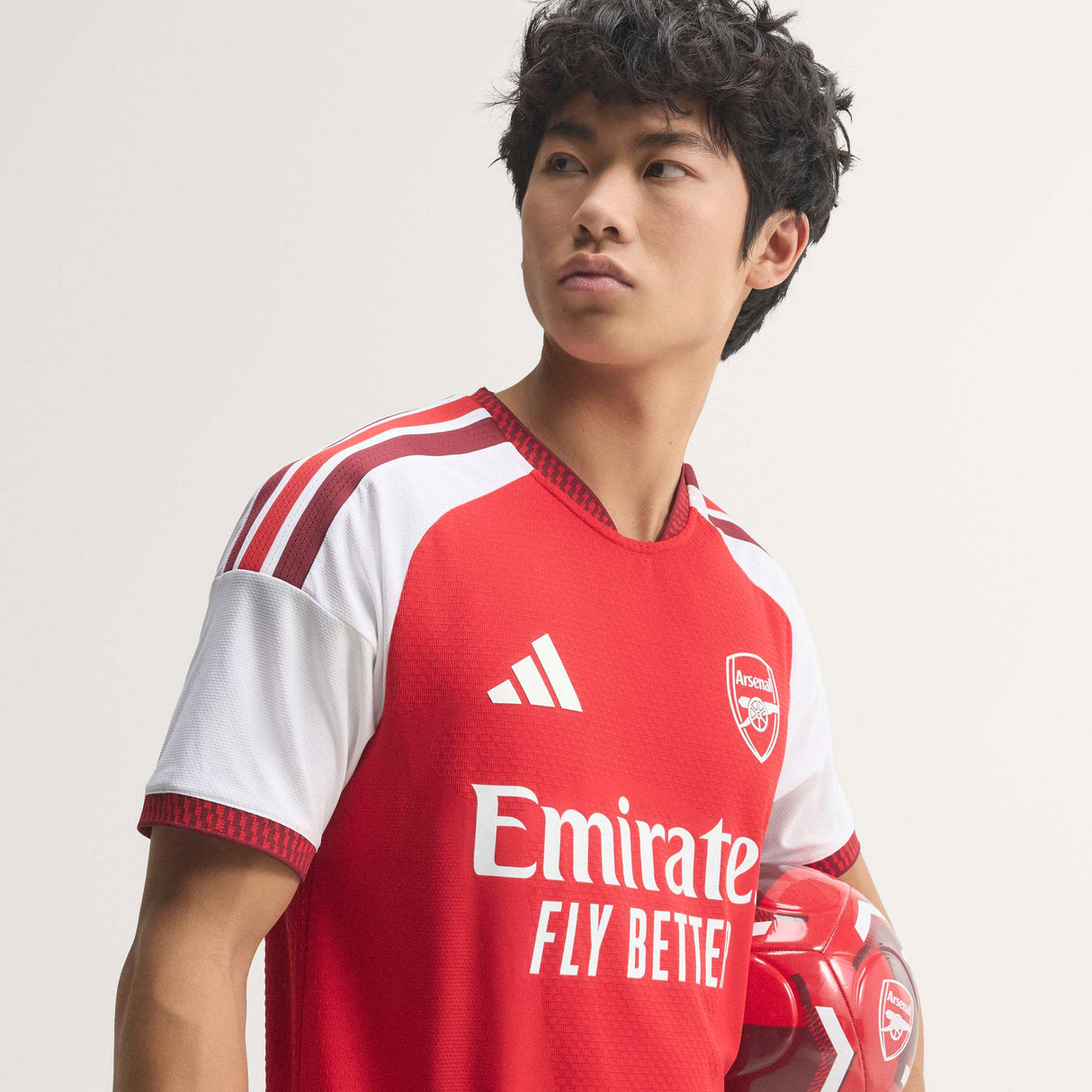 adidas Arsenal FC Home Authentic Men's Soccer Jersey 26/27 - Red