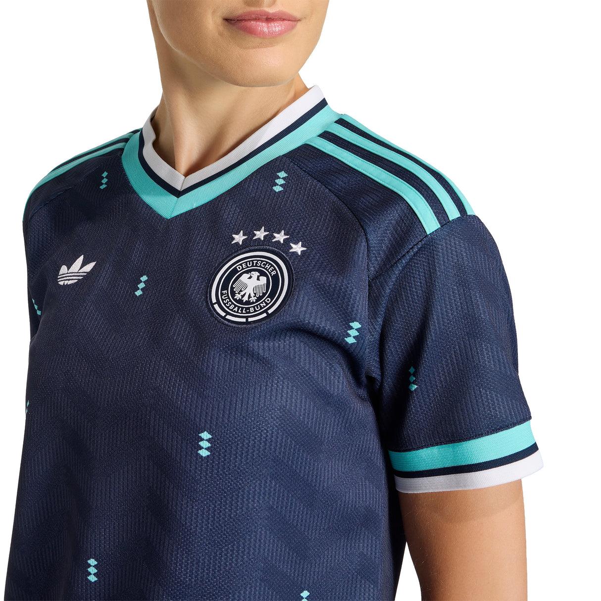 adidas Germany Away Women's Soccer Jersey 2026 - Navy
