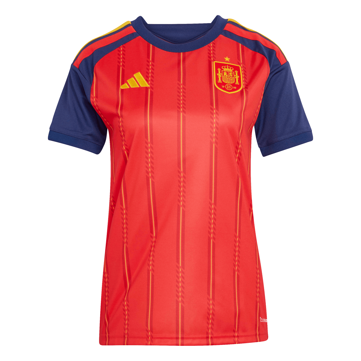 adidas España Camiseta de Fútbol de Local para Mujer 26 - Roja