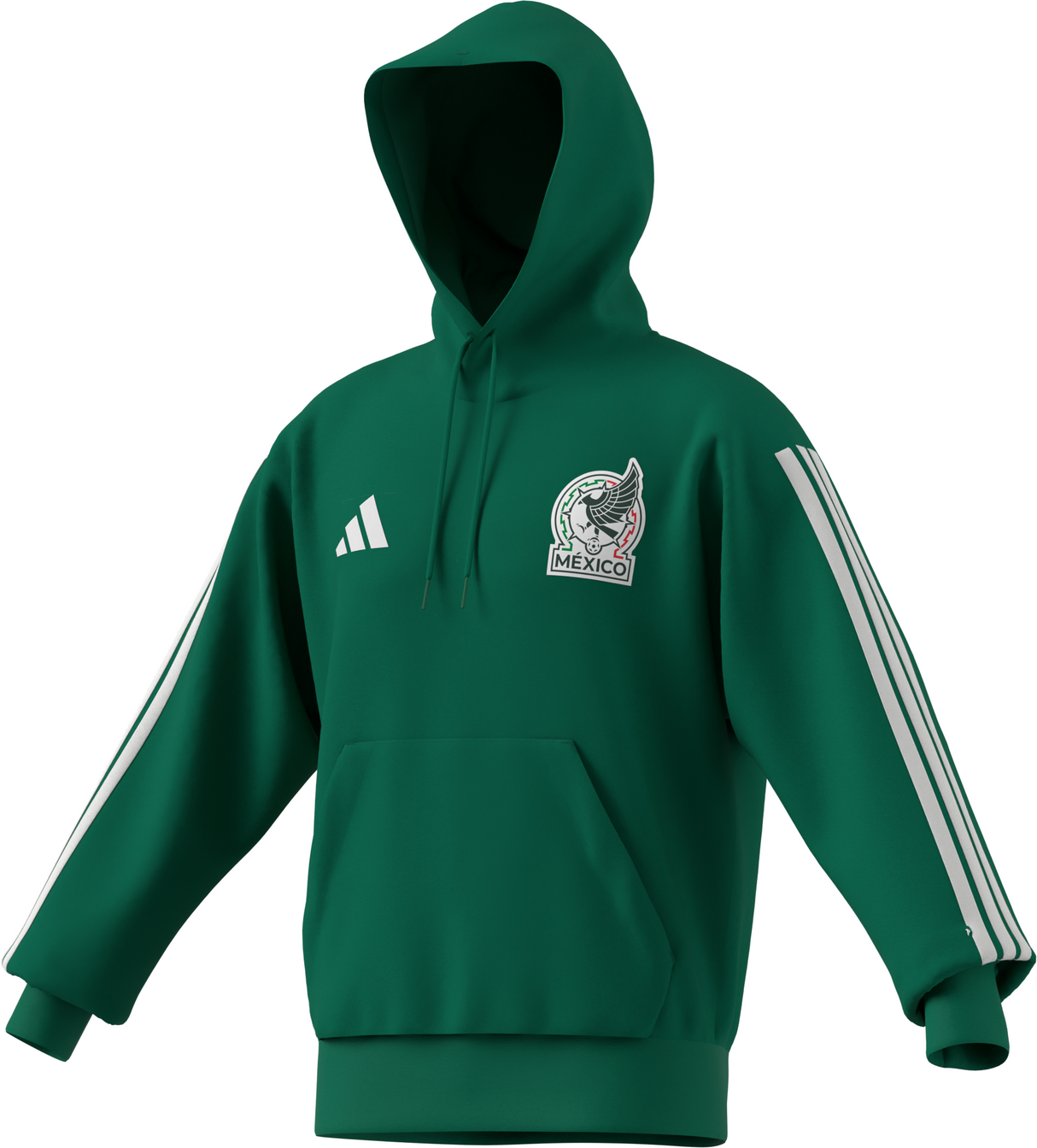 adidas Mexico DNA Fleece Hoodie - Green