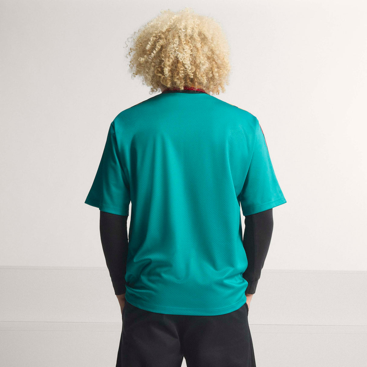 Camiseta de fútbol para hombre adidas Alemania Visitante 1994 - Verde/Negro/Rojo
