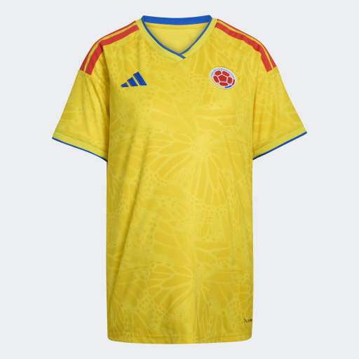 adidas Colombia Home Women's Soccer Jersey 26 - Yellow