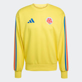 adidas Colombia DNA Men's Soccer Crew Sweat - Yellow