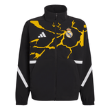 adidas Real Madrid Avengers Z.N.E Anthem Youth Soccer Jacket - Black