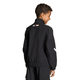 adidas Real Madrid Avengers Z.N.E Anthem Youth Soccer Jacket - Black