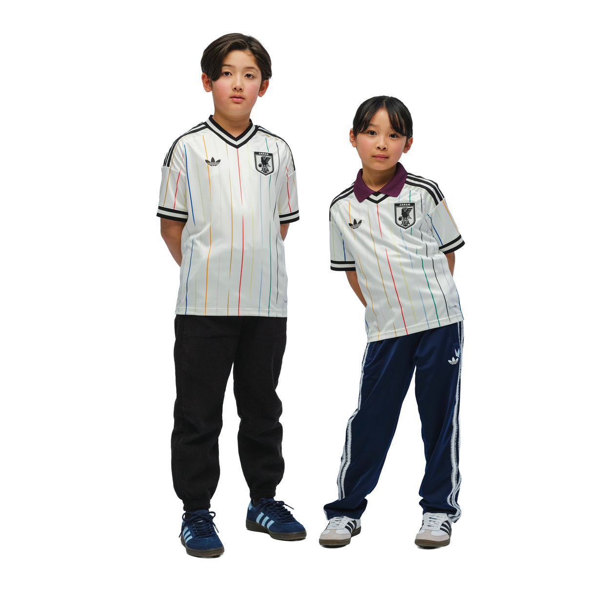 adidas Japan Away Youth Soccer Jersey 2026 - White/Black