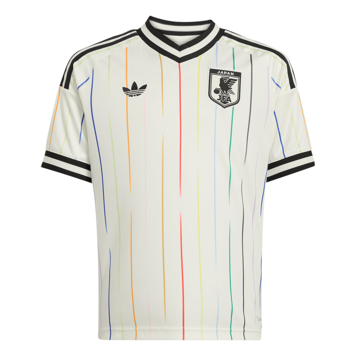 adidas Japan Away Youth Soccer Jersey 2026 - White/Black