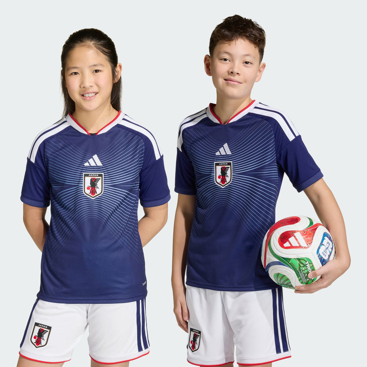 adidas Japan Home Youth Soccer Jersey 2026 - Blue