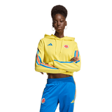 adidas Colombia DNA Women's Soccer Hoodie - Yellow