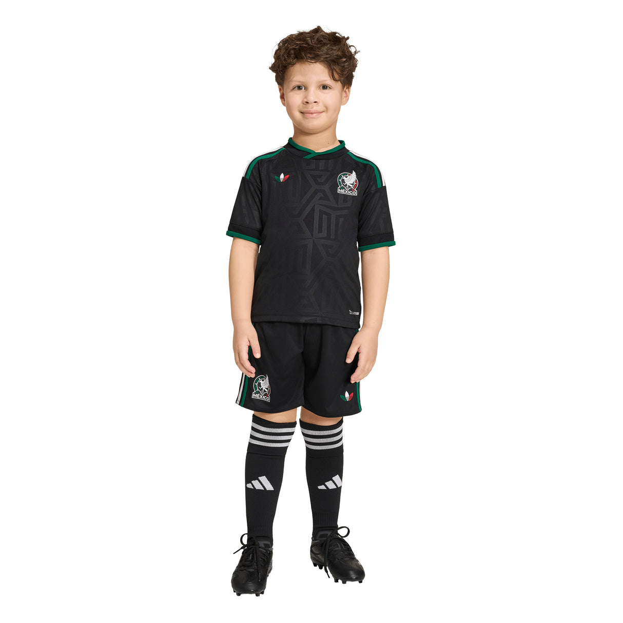 adidas Mexico Third Mini Kids Set 2026 - Black