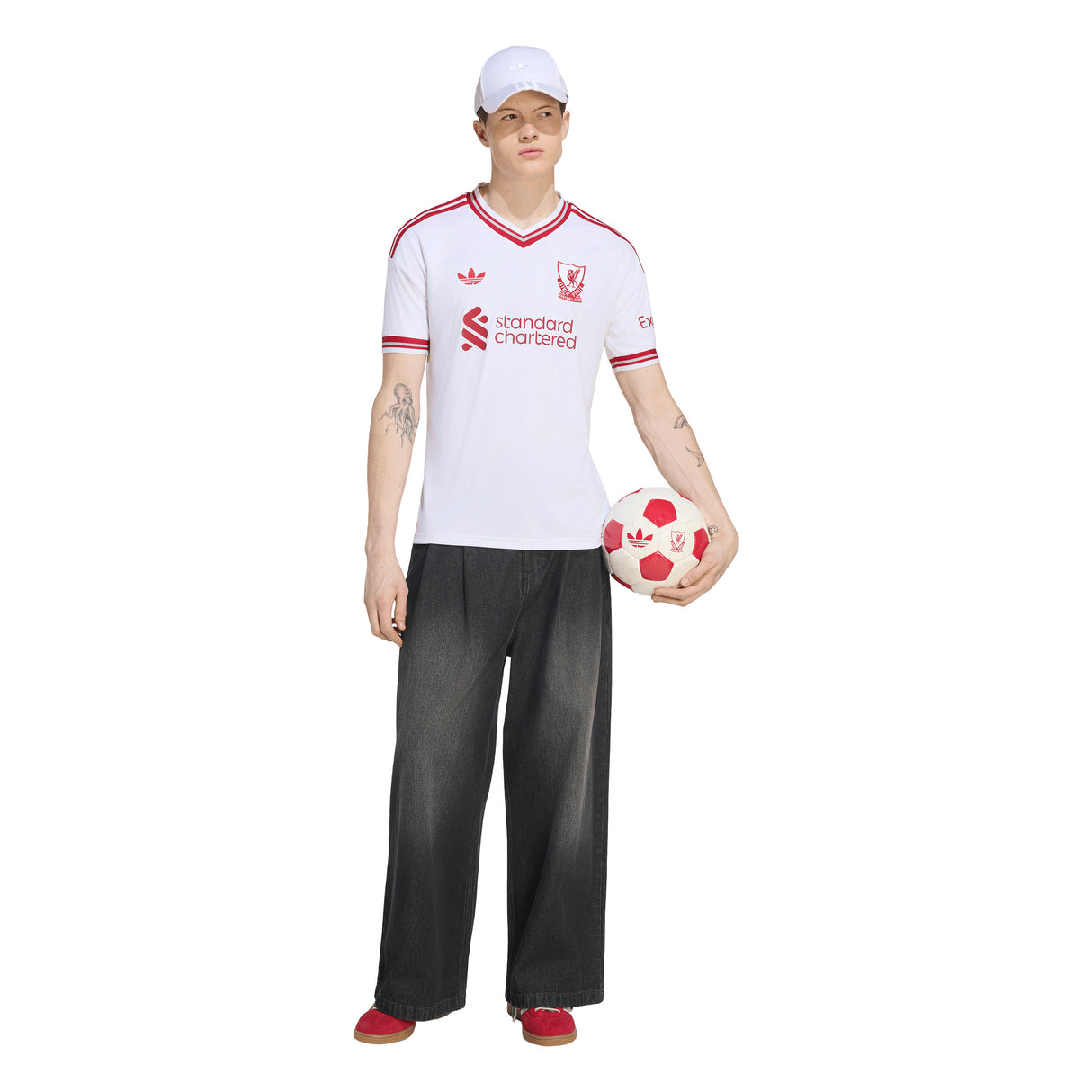 adidas Liverpool FC Away Men's Soccer Jersey 26/27 - White