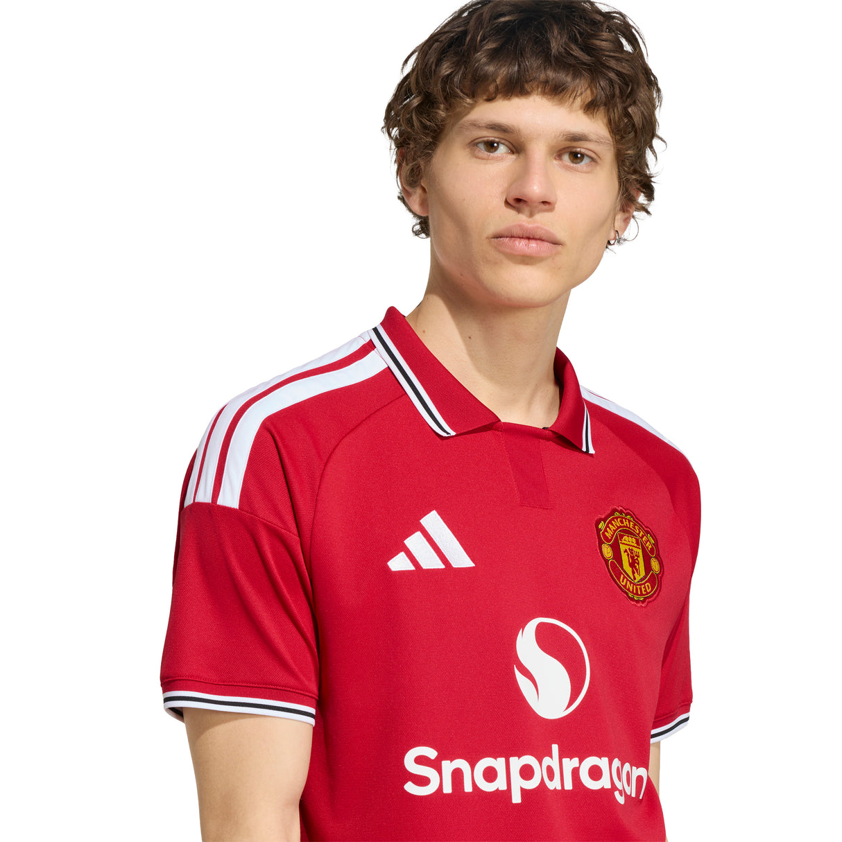 adidas Manchester United Home Men's Soccer Jersey 26/27 - Red