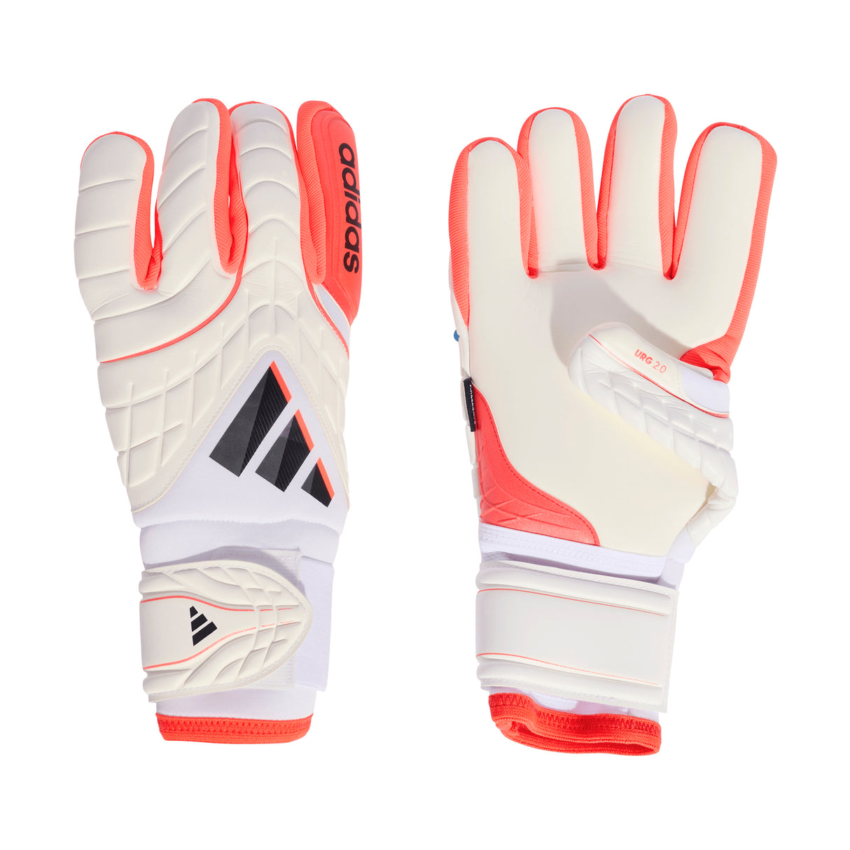 adidas Copa Pro Fingersave Goalkeeper Soccer Glove - White/Red/Black