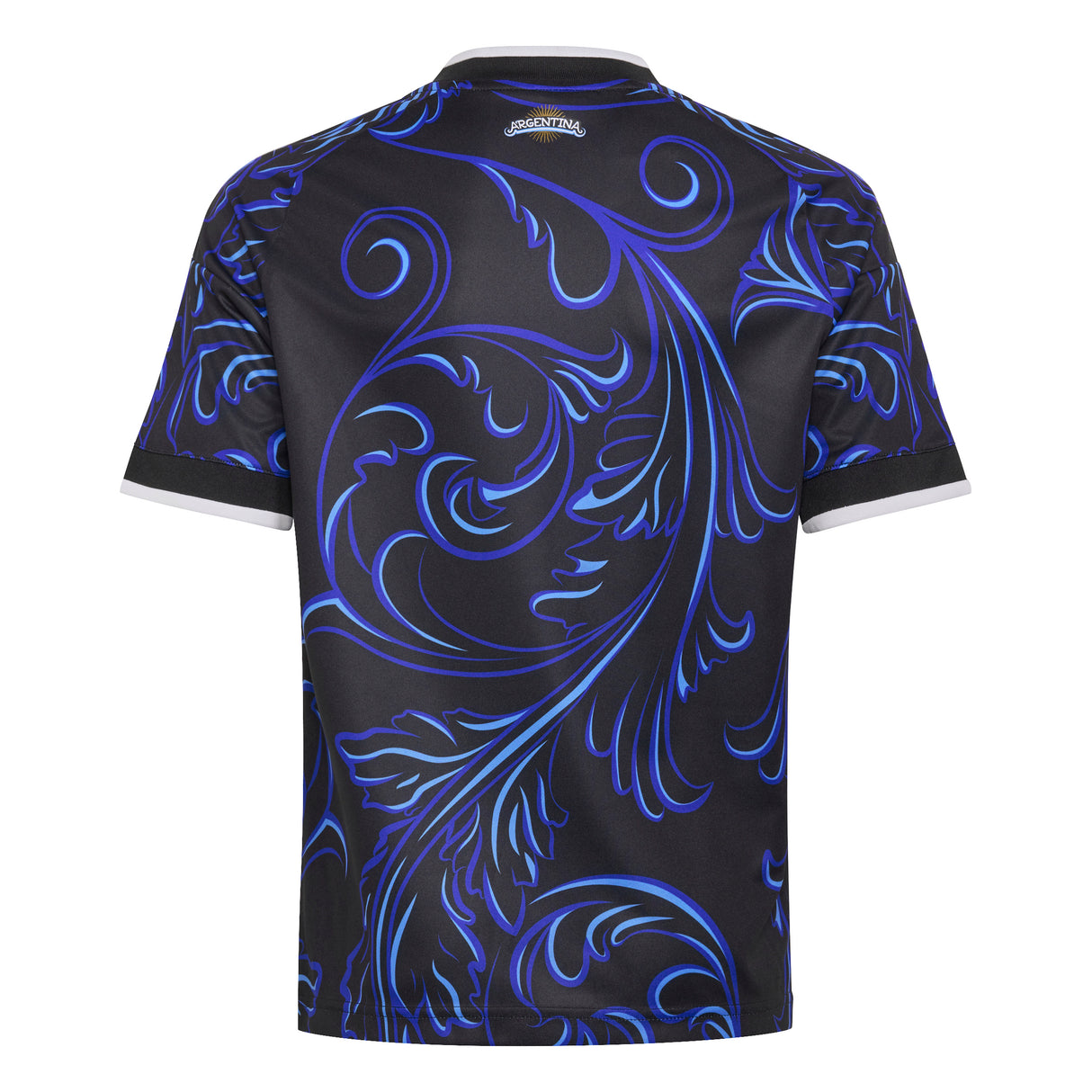 adidas Argentina Away Youth Soccer Jersey 2026 - Black/Blue