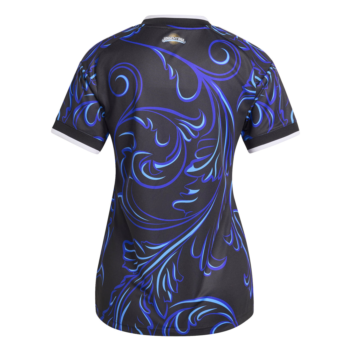 adidas Argentina Away Women's Soccer Jersey 2026 - Black/Blue