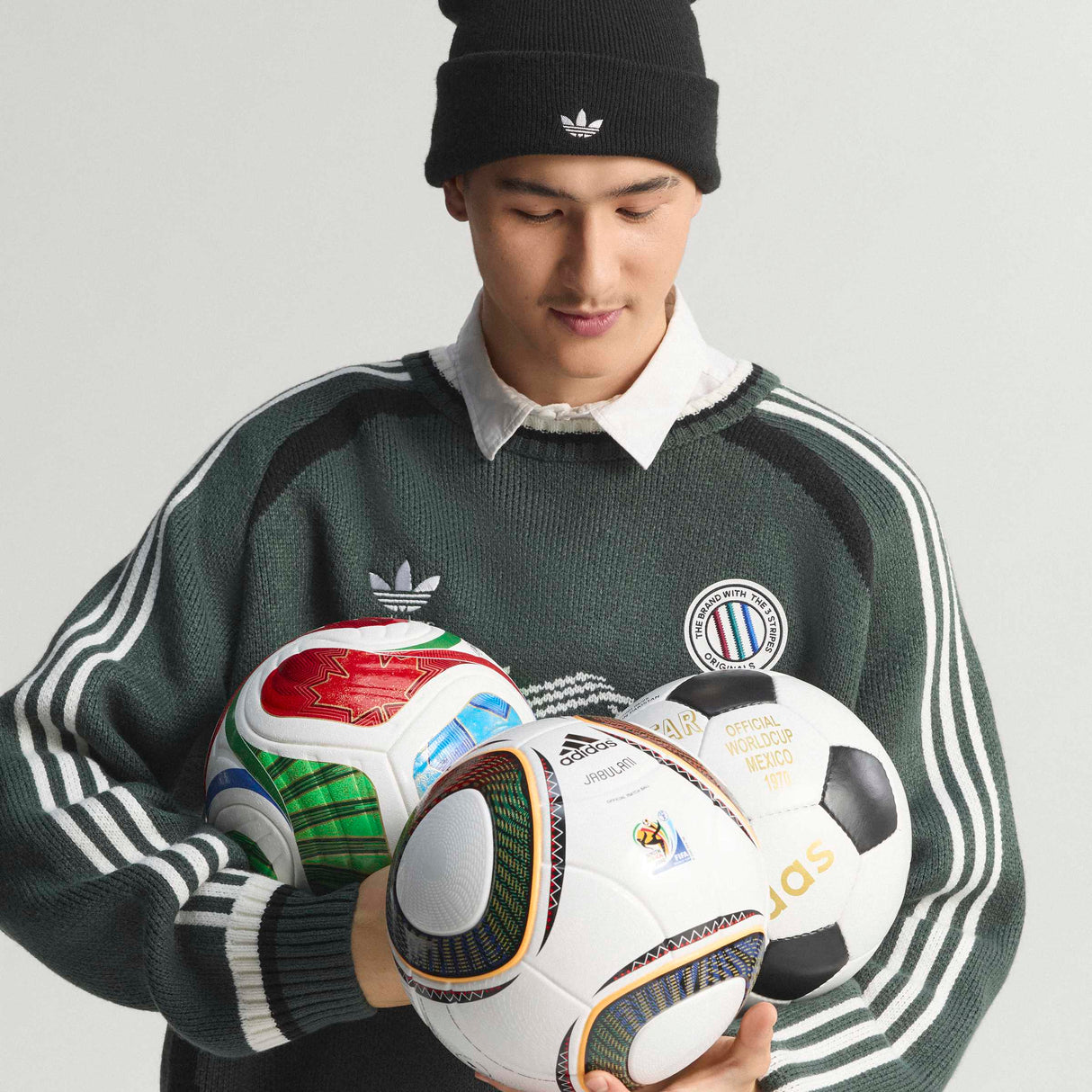 adidas FIFA World Cup Historical Pro Ball Set- Multicolor