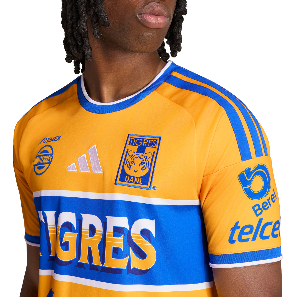 adidas Tigres UANL Home Men's Soccer Jersey 26/27 - Gold