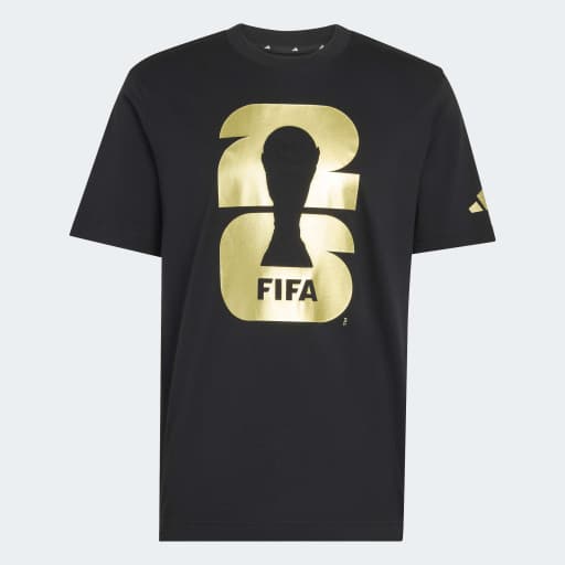 adidas FIFA World Cup 2026 Official Emblem Men's Soccer T-Shirt