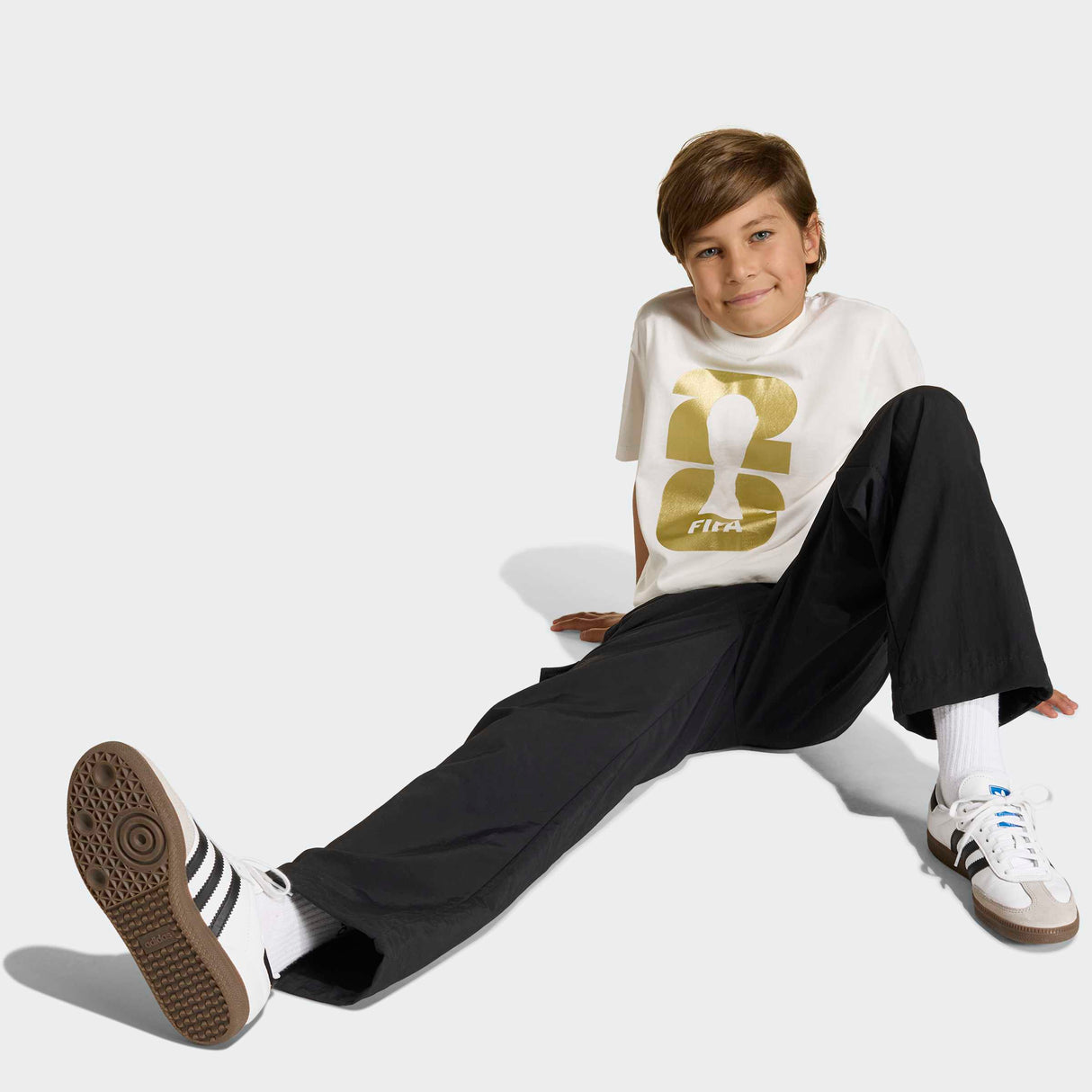 adidas FIFA World Cup 2026 Official Emblem Men's Soccer T-Shirt