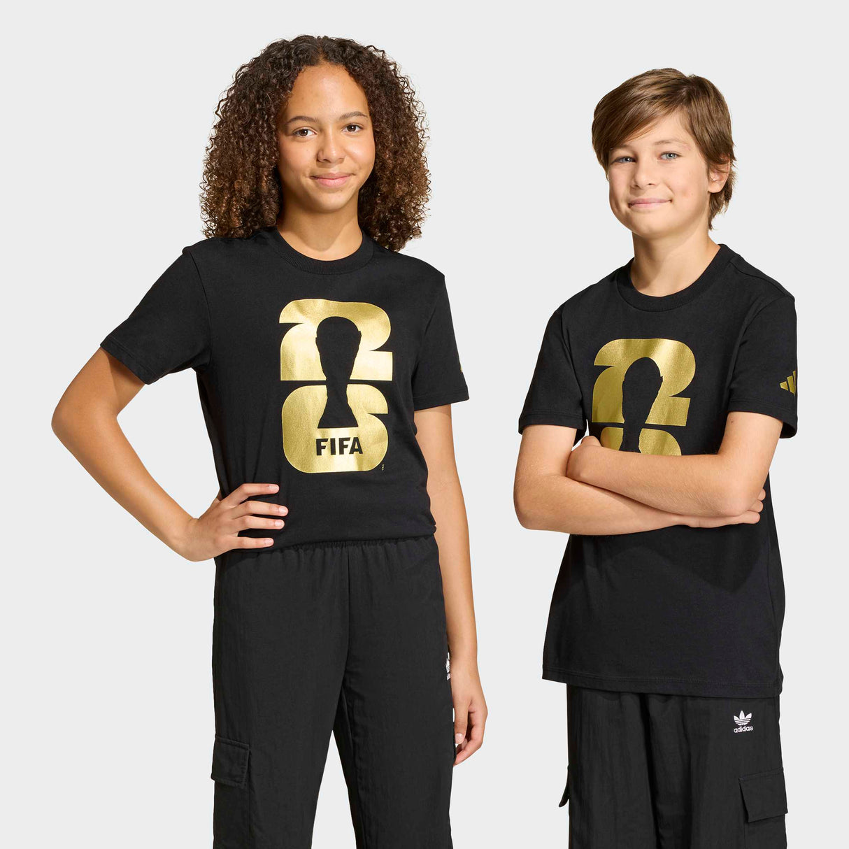 adidas FIFA World Cup 2026 Official Emblem Men's Soccer T-Shirt