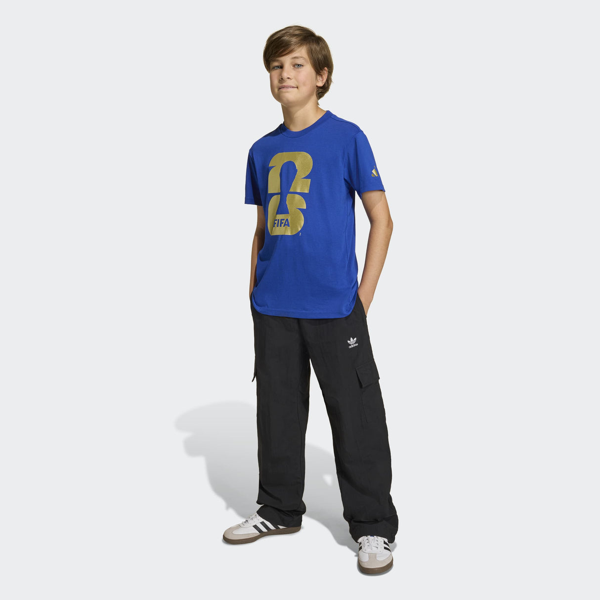 adidas FIFA World Cup 2026 Official Emblem Men's Soccer T-Shirt