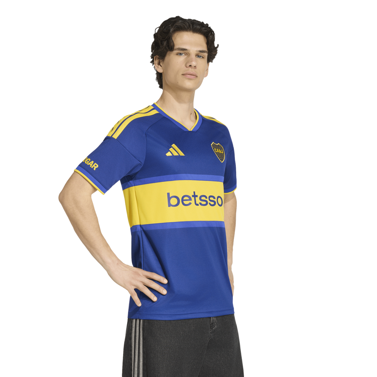 adidas Boca Juniors Home Men's Soccer Jersey 26/27 - Blue/Gold