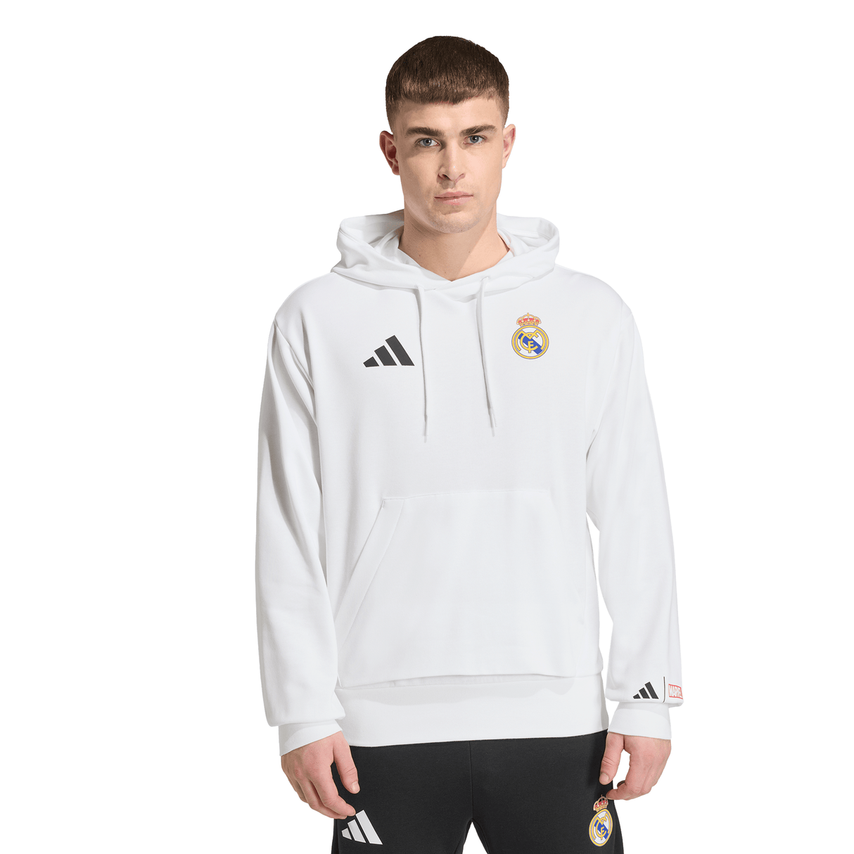 adidas Real Madrid Avengers Men´s Soccer Hoodie - White