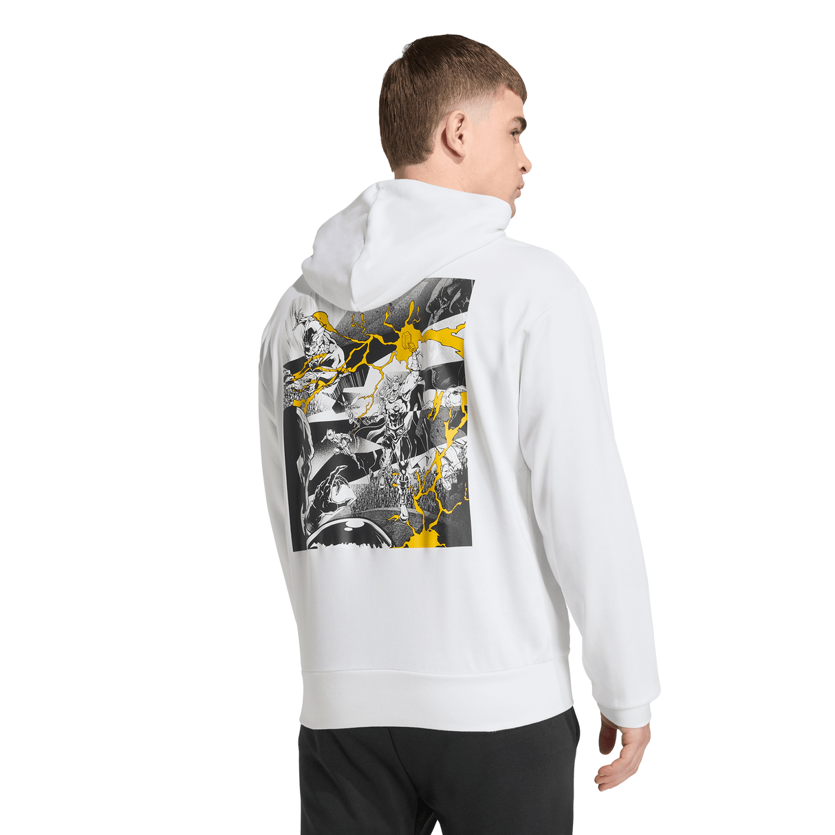 adidas Real Madrid Avengers Men´s Soccer Hoodie - White