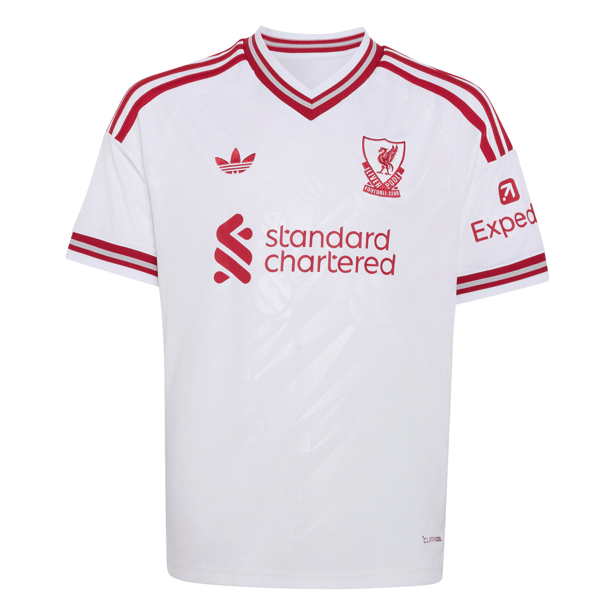 adidas Liverpool FC Away Youth Soccer Jersey 26/27 - White