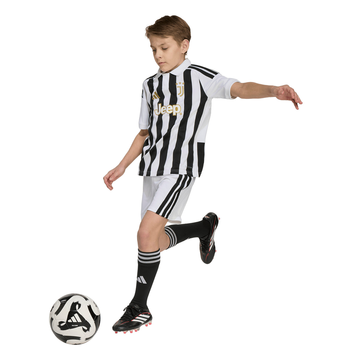 Camiseta de fútbol de local adidas Juventus para jóvenes 26/27 - Blanco