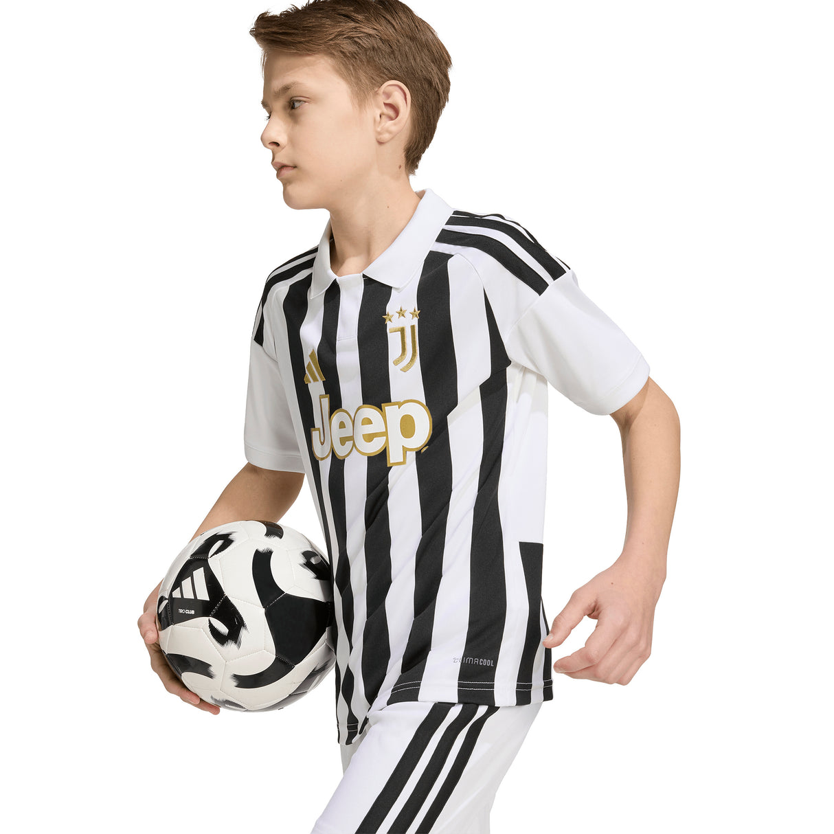 Camiseta de fútbol de local adidas Juventus para jóvenes 26/27 - Blanco