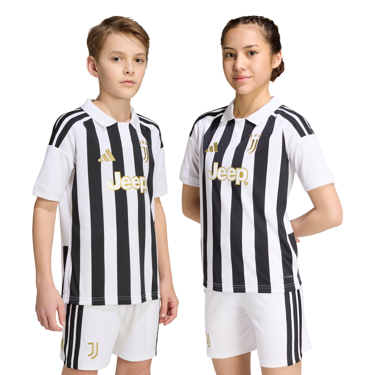Camiseta de fútbol de local adidas Juventus para jóvenes 26/27 - Blanco