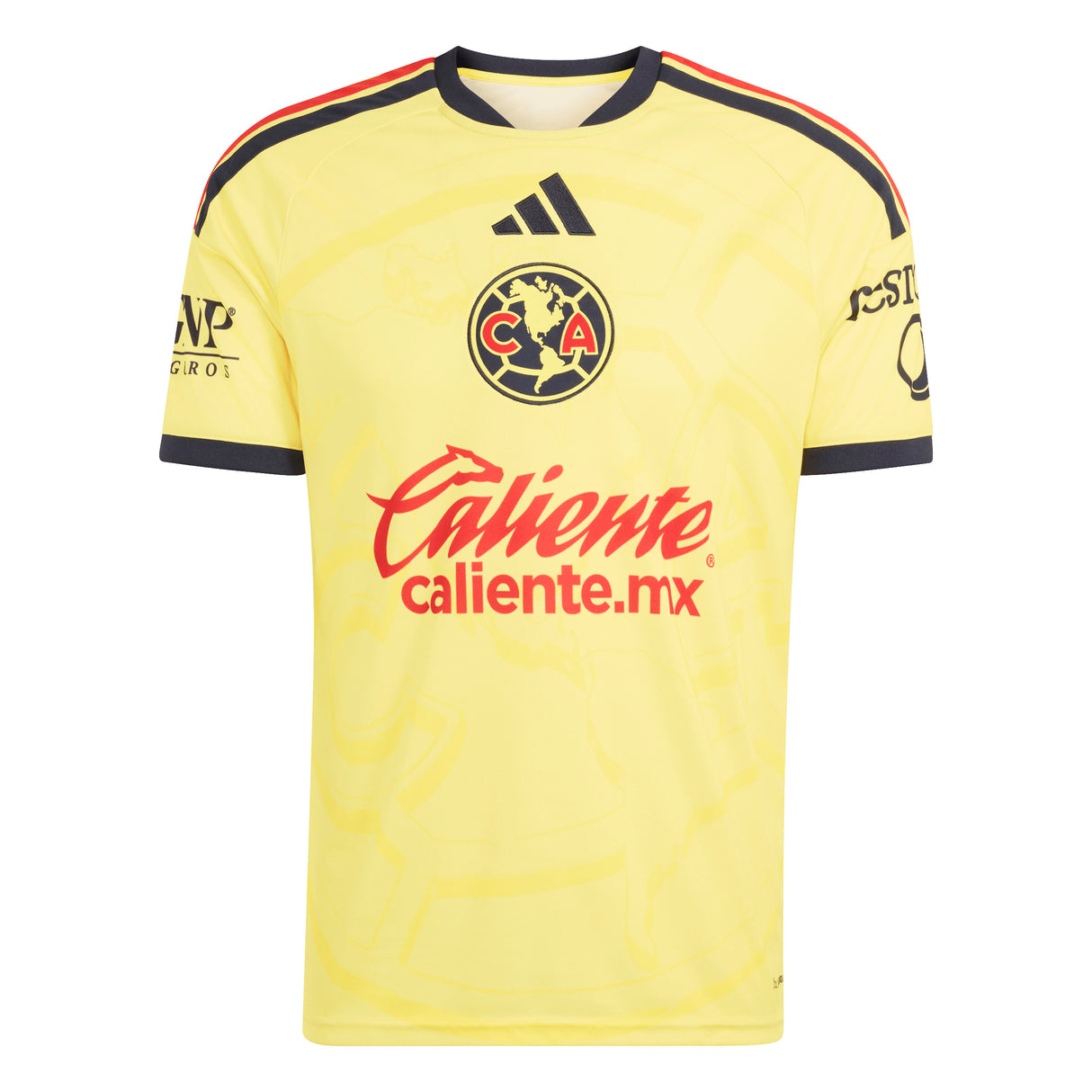 adidas Club America Home Men's Soccer Jersey 26/27 - Yellow