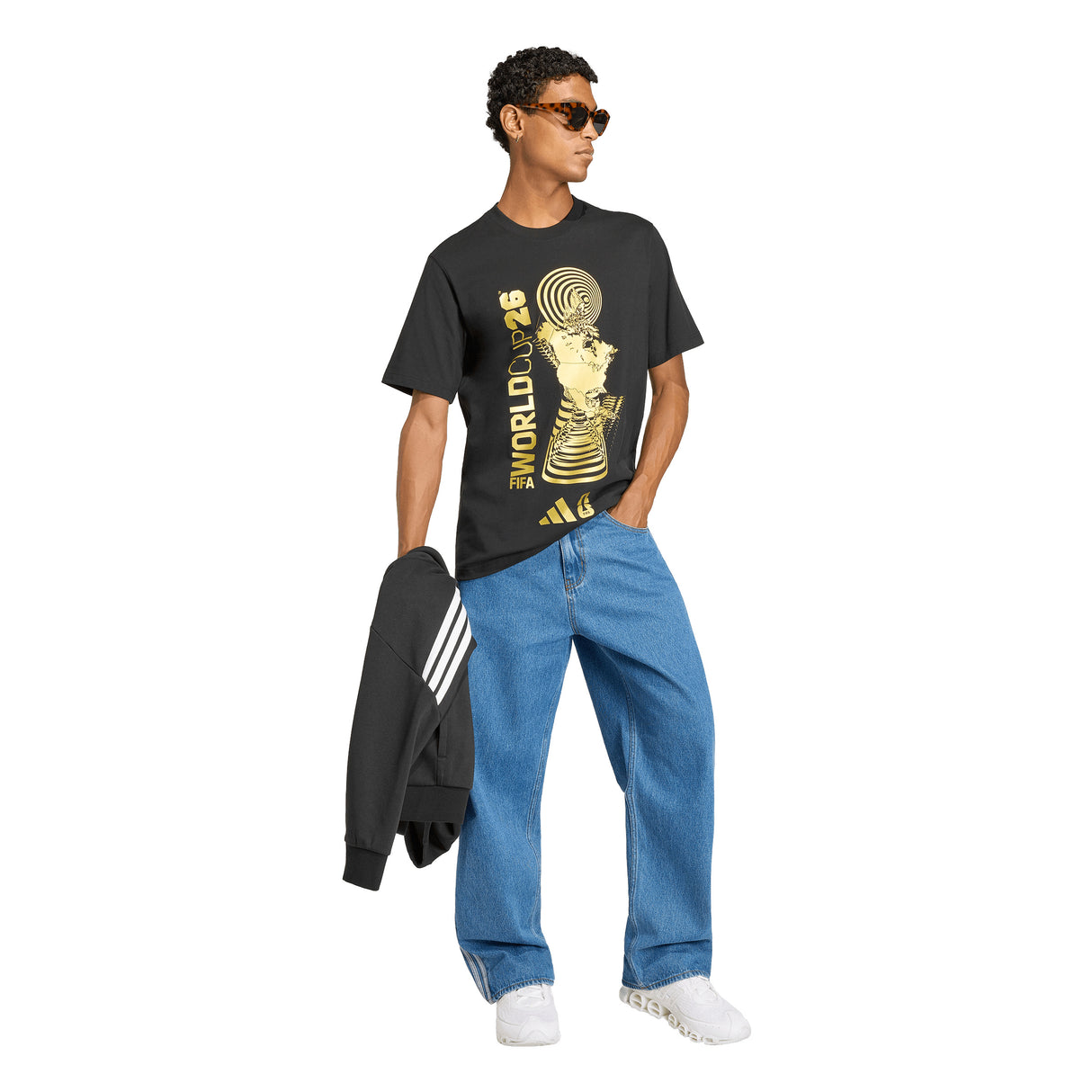 FIFA World Cup 26™ World Cup Tour Men's Soccer T-Shirt - Black