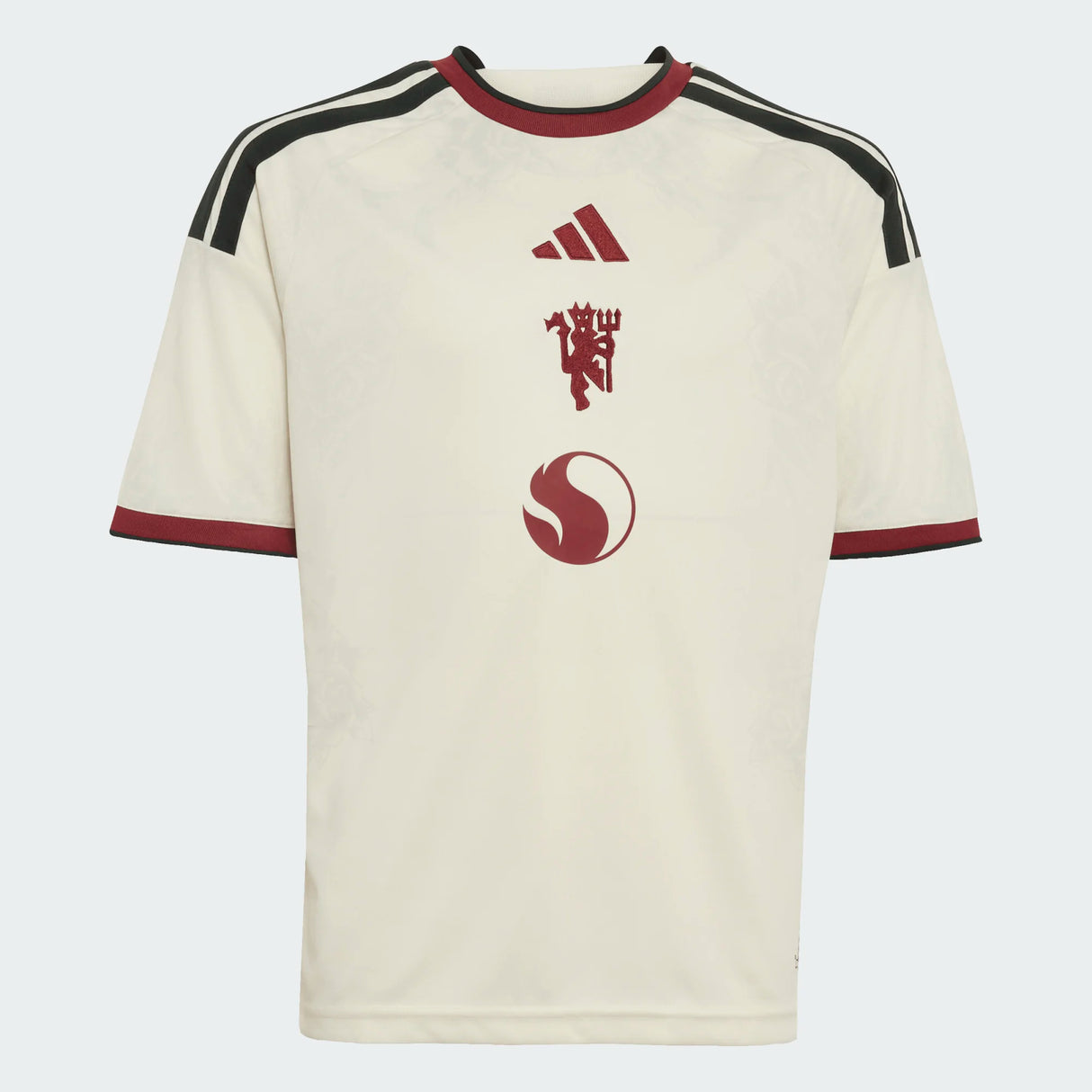 adidas Manchester United Third Youth Soccer Jersey 26/27 - Ivory