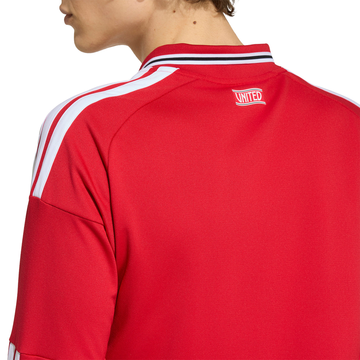 adidas Manchester United Home Long Sleeve Men's Soccer Jersey 26/27 - Red/White