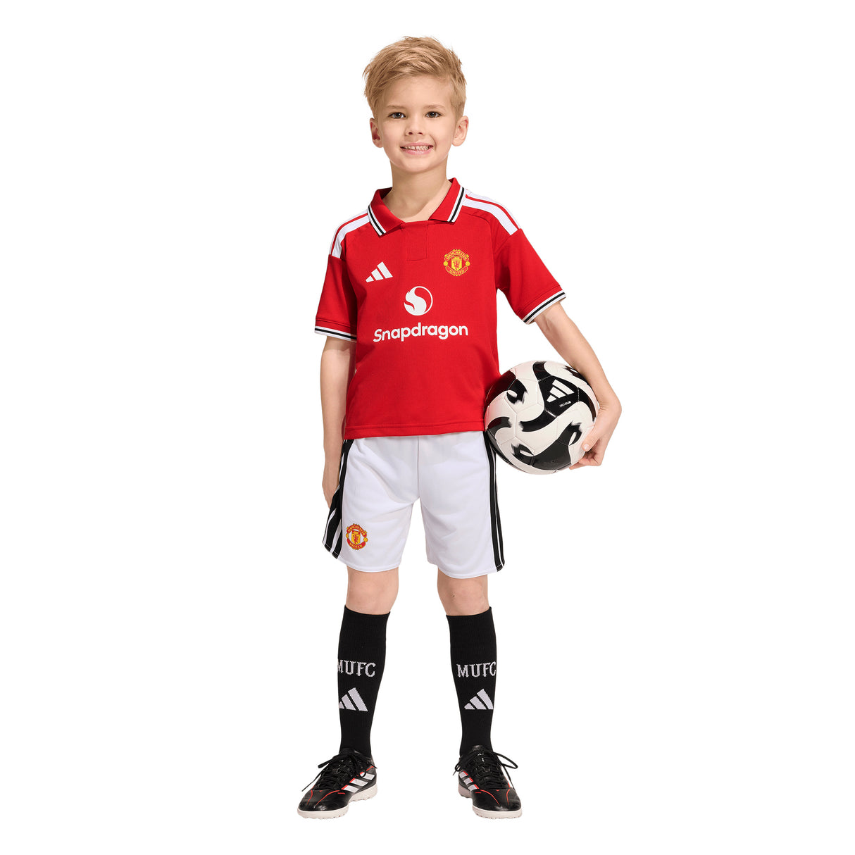 adidas Manchester United Home Soccer Mini Kids Set 26/27 - Red