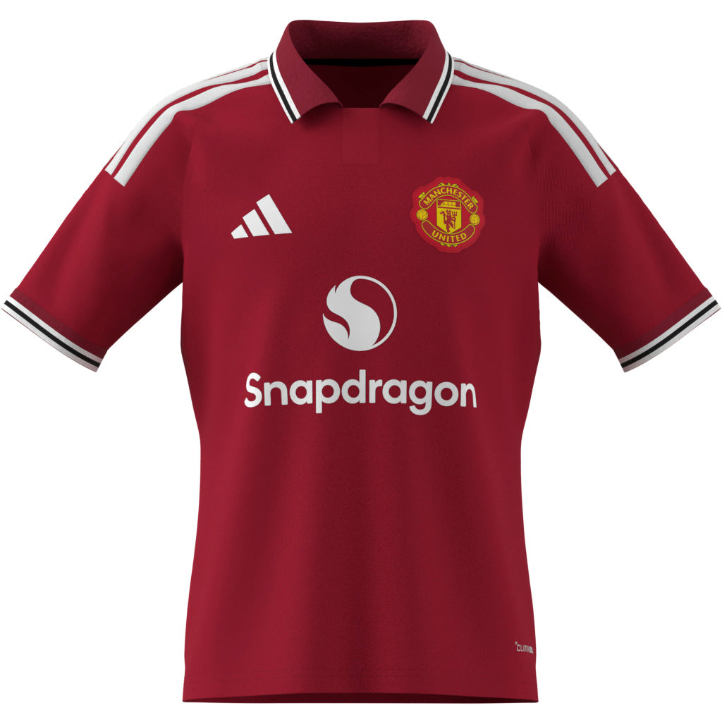 adidas Manchester United Home Youth Soccer Jersey 26/27 - Red
