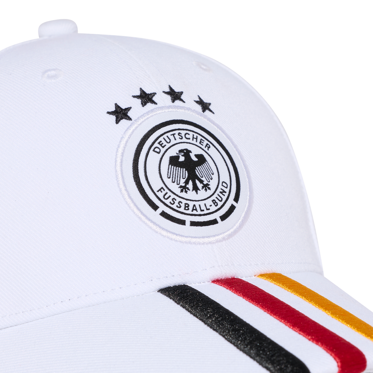 adidas Germany Football Soccer Cap - White/Multicolor