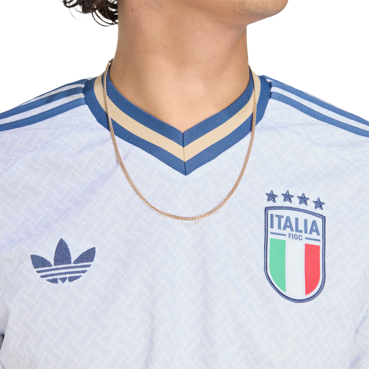 adidas Italy Away Men's Soccer Jersey 2026 - Blue