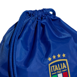 adidas Italy Football Soccer Gym Sack - Blue