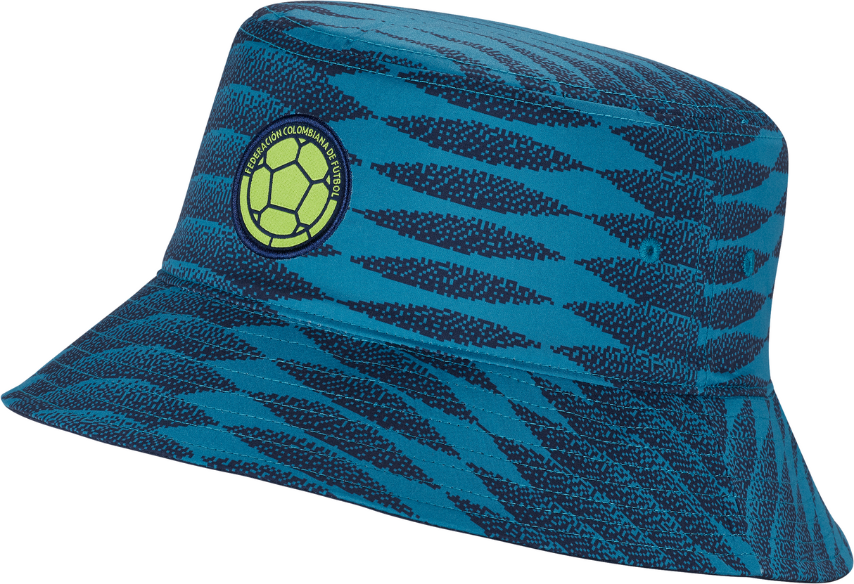 adidas Colombia 2026 Soccer Bucket Hat - Blue/Yellow