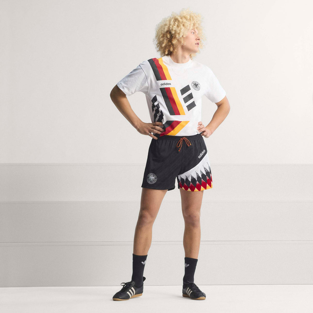 Camiseta de fútbol de hombre adidas Alemania 1994 - Blanco