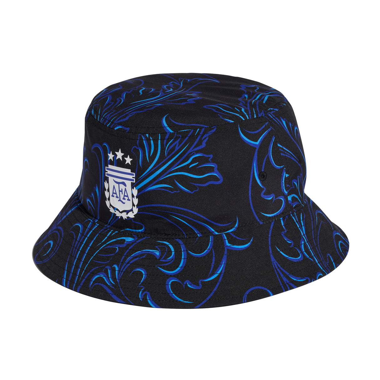 Gorro tipo pescador de fútbol adidas Argentina 2026 - Negro/Azul/Blanco